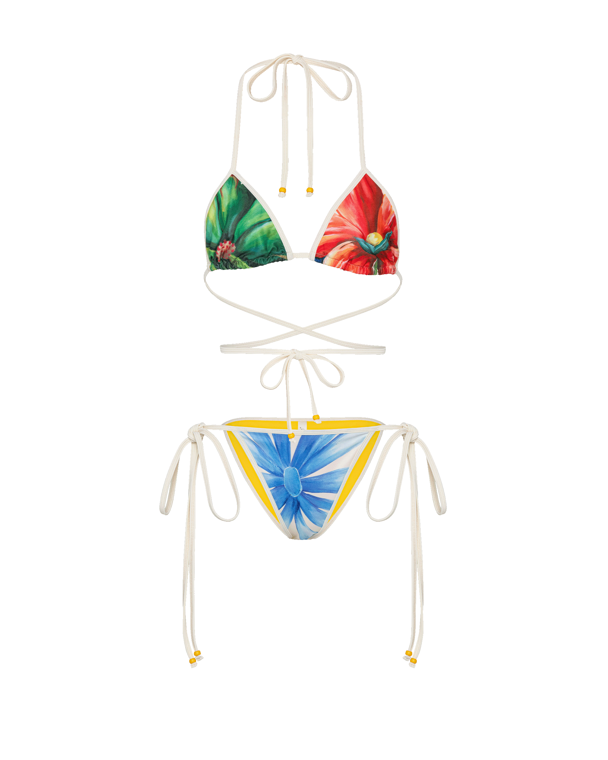 GARDEN BIKINI TOP