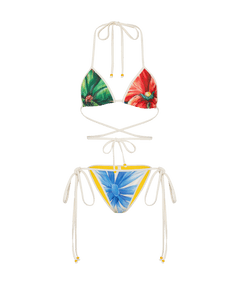 GARDEN BIKINI TOP