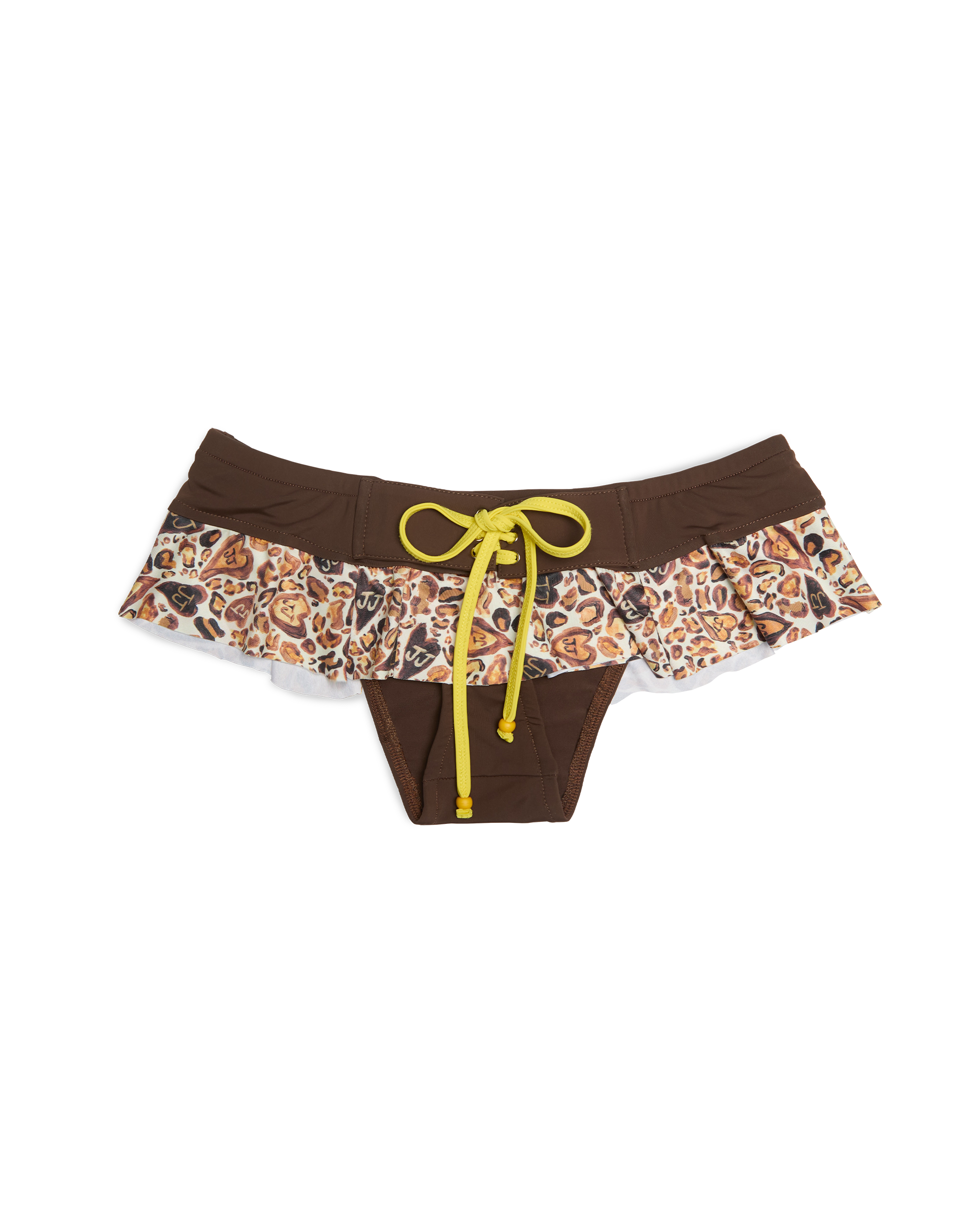 Lace-Up Swim Skirt