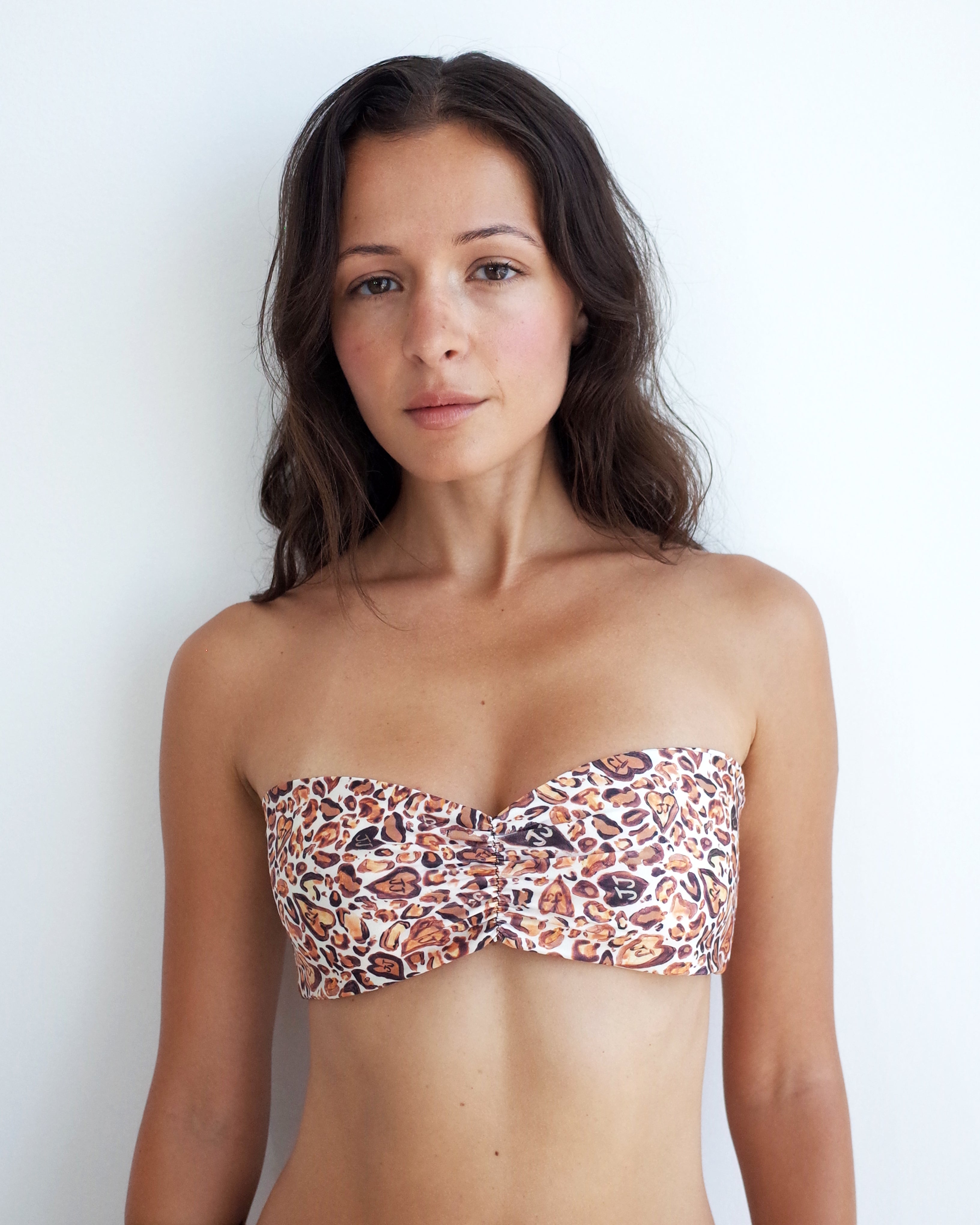 Halter Bandeau Bikini Top