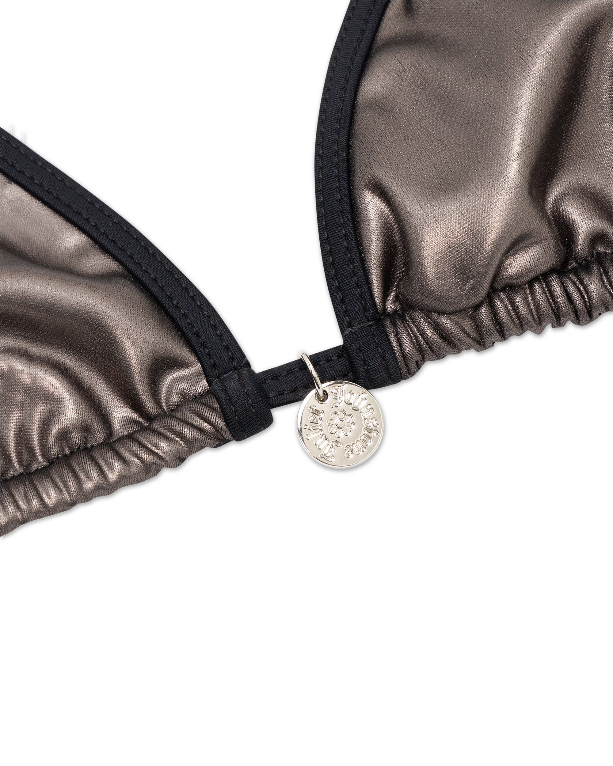 METALLIC SMOKE STRING BIKINI