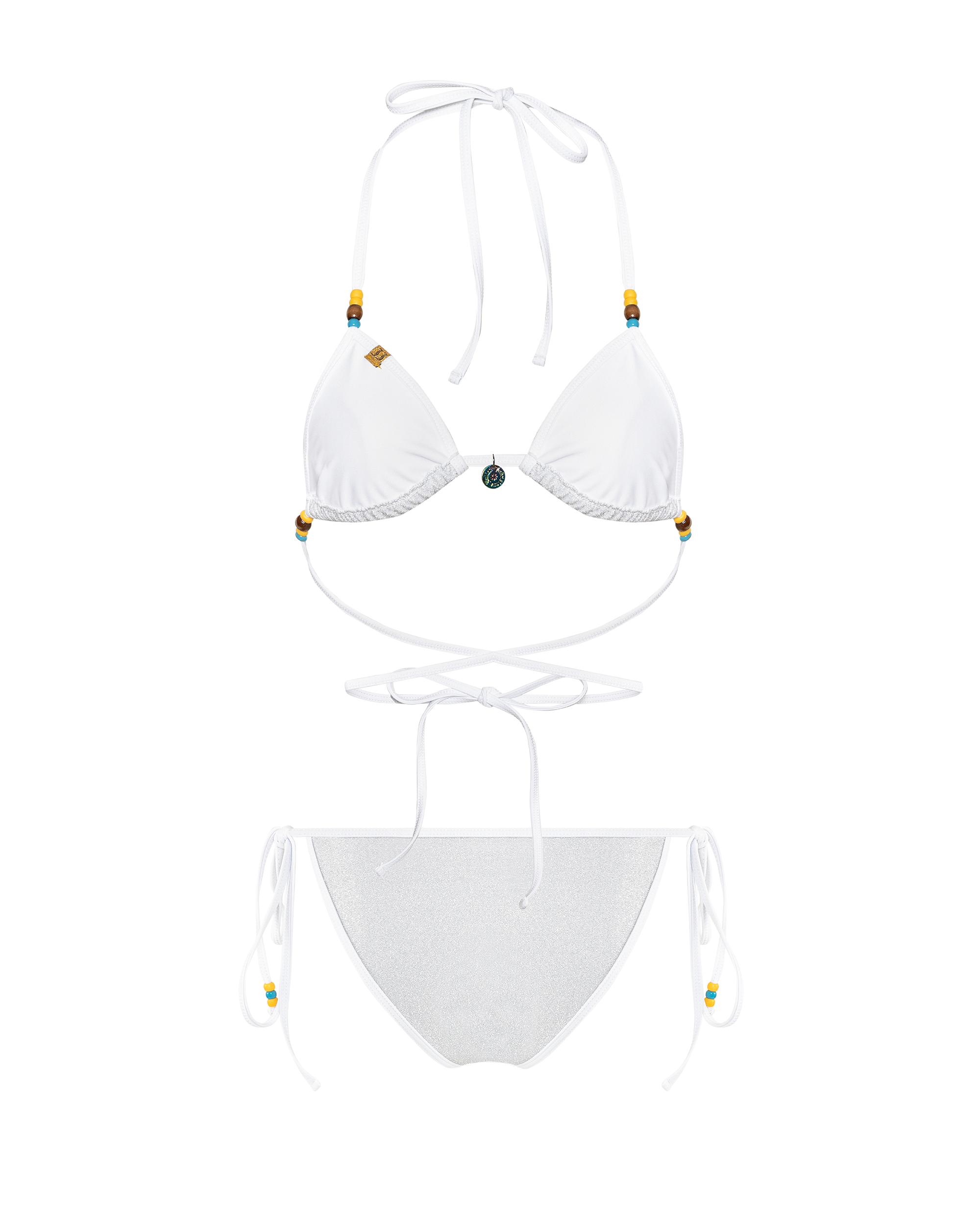 SPARKLE SNOW STRING BIKINI